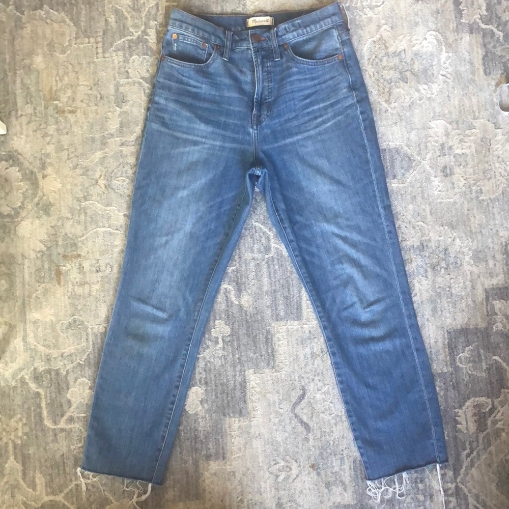 Madewell High Rise The Perfect Vintage Jean Cropped